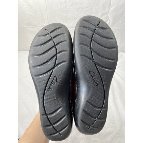 Clarks Collection Ashland Slip-On Comfort Shoes Style 22545 US Size 8.5 M Brown - Picture 11 of 12